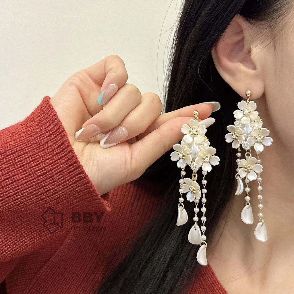 BBY ต่างหูแฟชั่น ทรงพู่ มีให้เลือกหลายแบบ อัพเดทแบบใหม่ตลอด B003