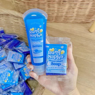 (พร้อมส่ง) 1 แถม 1 หัวเชื้ออัลฟ่าอาบูติน + สบู่อาบูติน