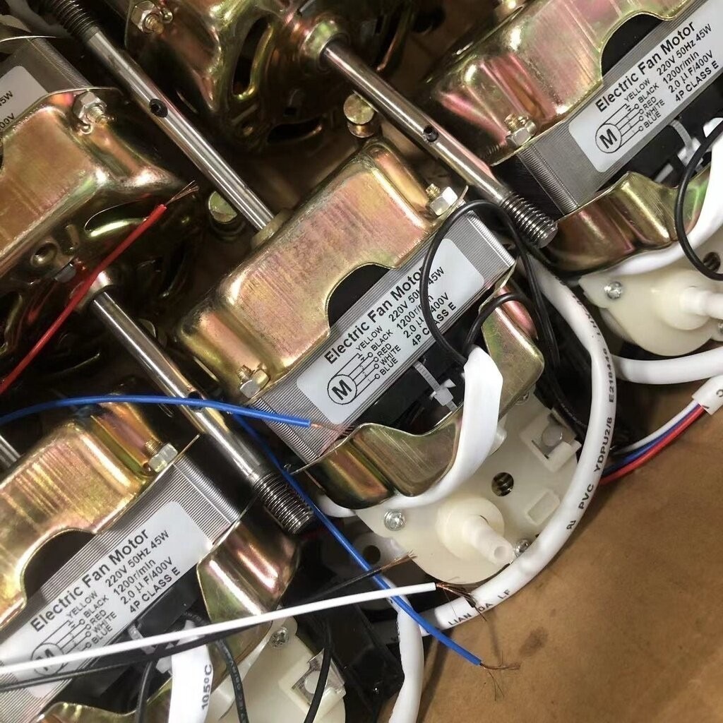 มอเตอร์พัดลม ตั้งพื้น 16″ นิ้ว HATARI ฮาตาริ ทองแดงแท้ แถม คาปาซิเตอร์ แกนคอ น็อต ปุ่มดึงส่าย ตัวล็อคใบพัดลม อะไหล่พัดลม - รูปที่ 7