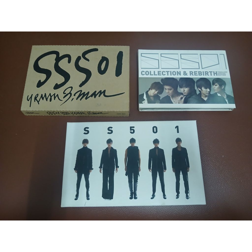 SS501 คอลเลคชั่น วง SS501 (ได้ครบสุดคุ้ม) CD+DVD+บุ๊คส์+โปสเตอร์พับ