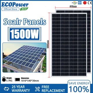 แผงโซล่าเซลล์ แผงโซล่าเซลล์ซิลิคอนโมโนคริสตัลไลน์ เซลล์แสงอา…