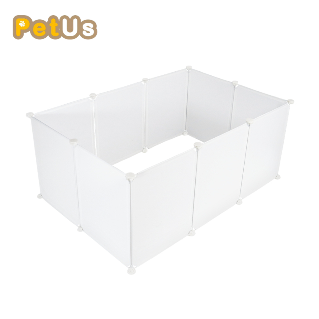 แผ่นเรซิ่น อเนกประสงค์ ขนาด 35×45 ซม. คอก DIY สำหรับประกอบคอกกั้นสัตว์เลี้ยง แข็งแรง ประกอบง่าย พกพา