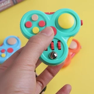 Boda ปุ่ม Sensory Controller การหมุนเกมลดความเครียดสำหรับเด็กเดินทาง L326