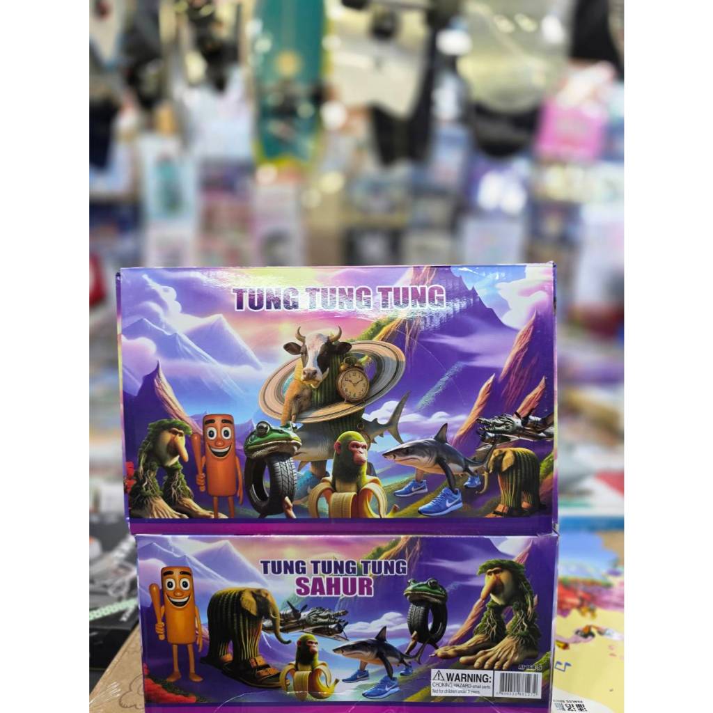 พร้อมส่งในไทย!! โมเดล  MODEL Thung Thung Sahur Figure AI​ 168 - 5 โมเดล ฟิกเกอร์