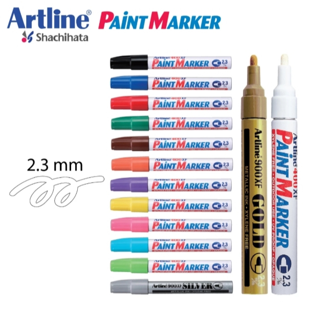 ปากกา Paint Marker Artline 400 XF หัวกลม 2.3 mm