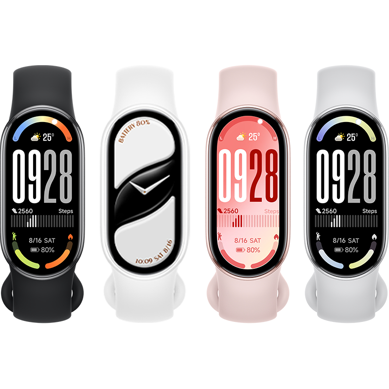 Xiaomi Smart Band 10 นาฬิกาสมาร์ทวอทช์ การวัดออกซิเจนในเลือด หน้าจอ1.72" 60Hz AMOLED การปรับความสว่างได้อัจฉริยะ