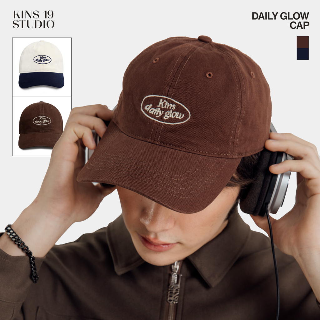 KINS 19 STUDIO |  DAILY GLOW CAP หมวกคินส์  [KNH01]