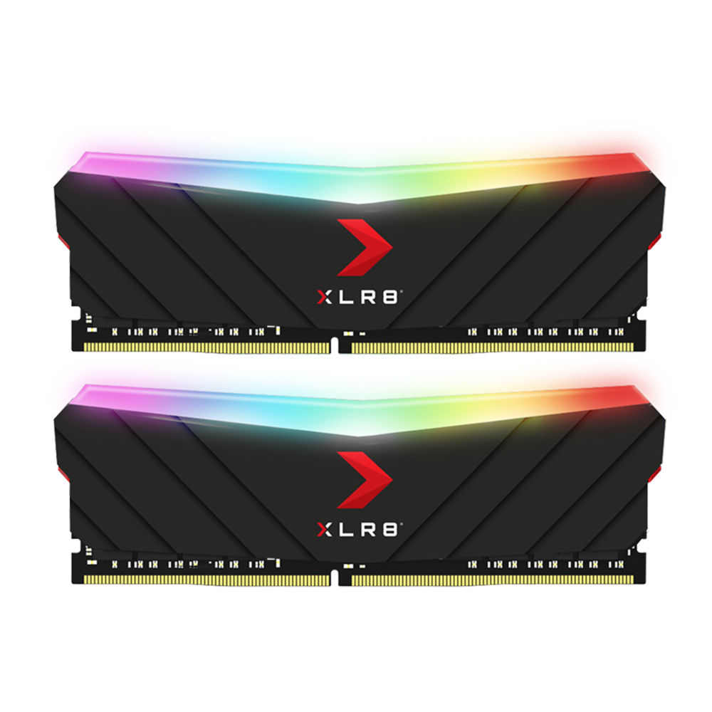 แรม RAM DDR4/3200 PNY XLR8 EPIC-X RGB (8GBx2) 16GB BUS3200 ประกัน LT