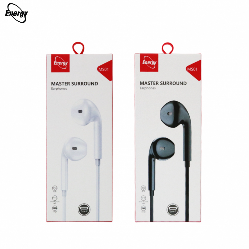 Energy  หูฟัง energy master surrond รุ่น ms01เบสแน่น เสียงดีมาก รูปทรงเหมือนแท้