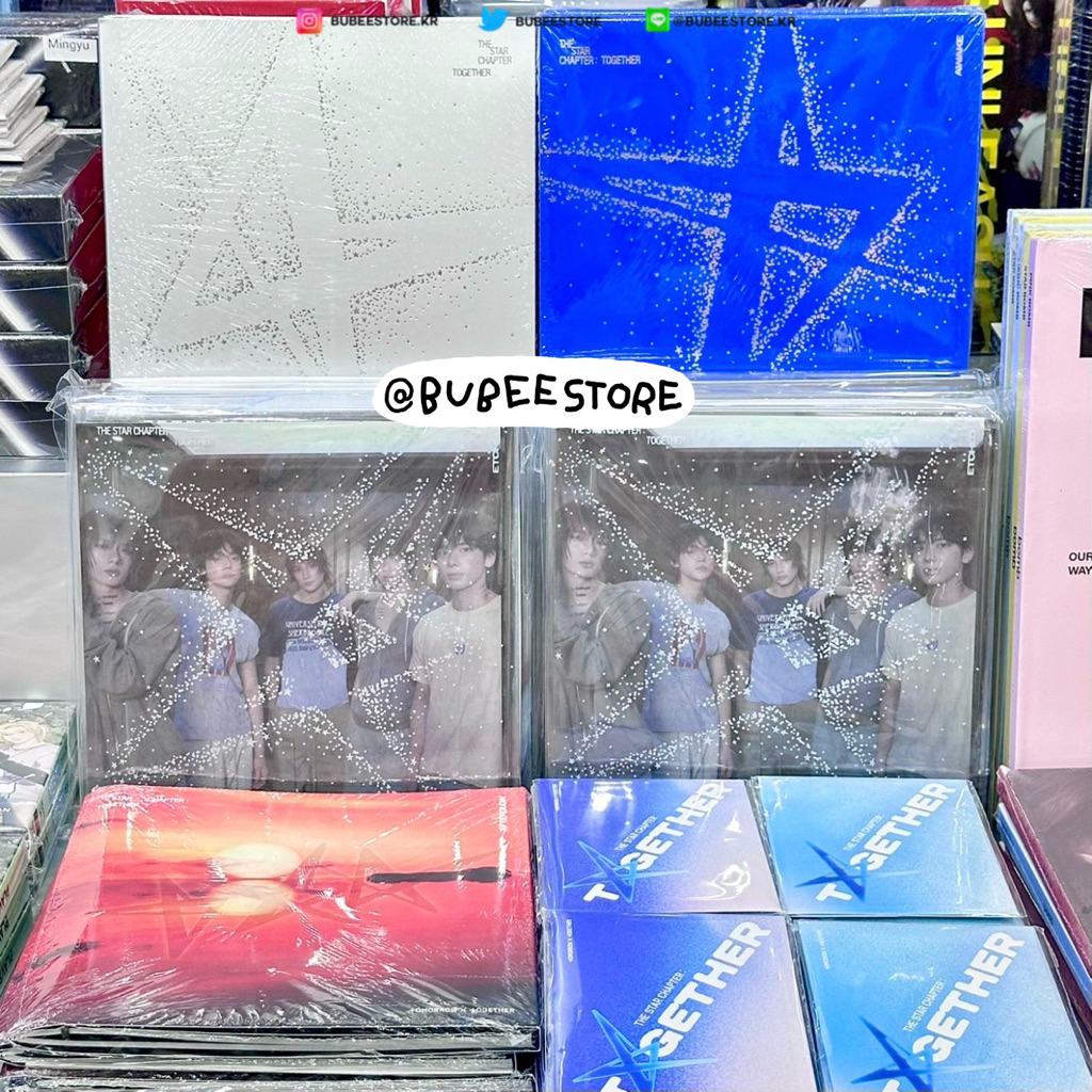 (ใช้โค้ดลด 15-20% สูงสุด 1000.-) พร้อมส่ง TOMORROW X TOGETHER (TXT) - Album [별의 장: TOGETHER]