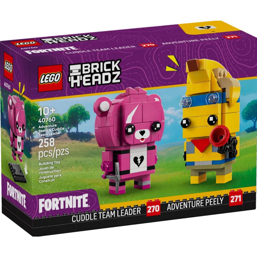 LEGO® BrickHeadz Adventure Peely & Cuddle Team Leader 40760