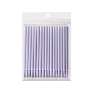 แปรงไมโครบรัช งอได้ ใช้แล้วทิ้ง สีชมพู แพ็ค 100 ชิ้น/ห่อ สินค้าพร้อมส่ง