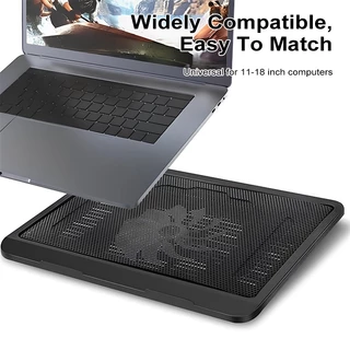 พัดลมระบายความร้อนโน๊ตบุ๊ค แท่นวางโน้ตบุ้ค Notebook Cooling Pads เสียงเงียบ พัดลมNotebook