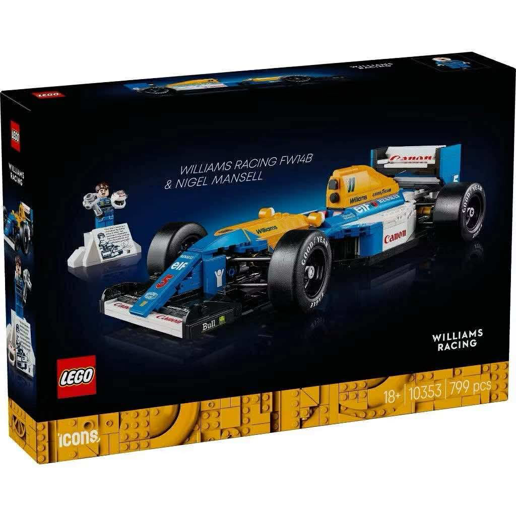 LEGO® Williams Racing FW14B & Nigel Mansell 10353 - เลโก้ใหม่ ของแท้ 💯% พร้อมส่ง