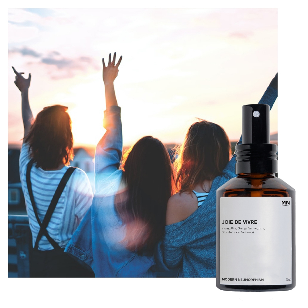 MN FORMULA Room Spray กลิ่น Joie de vivre สเปรย์หอมกระจายกลิ่น สเปรย์หอมปรับอากาศ กลิ่นสดชื่นอิ่มเอมใจเเนวมินต์