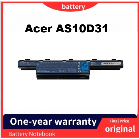 26 Acer 5750G 4741G E1-471G As10d31 / 51 / D81 แบตเตอรี่แล็ปท็อป 4750G 4752G