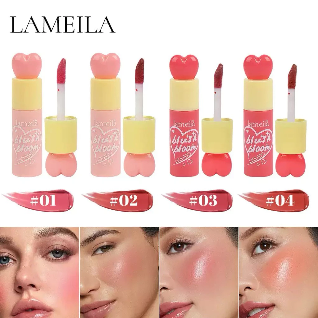 บลัชออน NO.1022 เนื้อกำมะหยี่นุ่ม ปัดแก้ม-ตา-ปาก เกลี่ยง่าย thumbnail 9