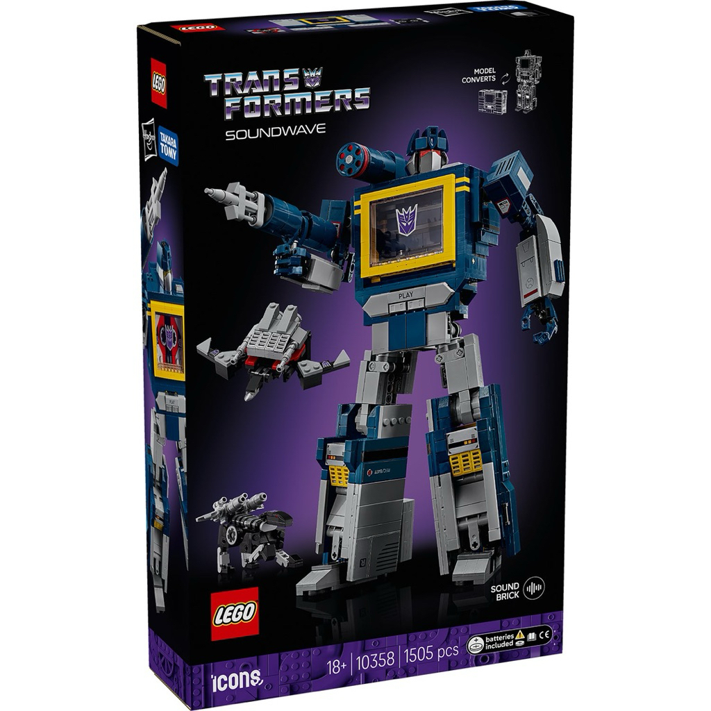 LEGO 10358 Transformers : Soundwave