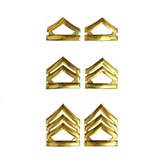 ยศจ่า ทบ.โลหะ ขาหมุด เครื่องหมายบั้งจ่าทหารบก ชุดอ่อน ชั้นยศ…