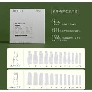 MODING🇨🇳 Dual Form JM/NQJM ดูอัลฟอร์ม 2แบบ หลายทรง ขึ้นทรงต่อเล็บPolyGel/ต่อเล็บเจล ดูโอฟอร์ม