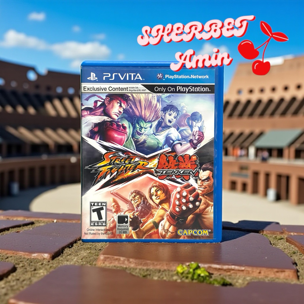 แผ่นเกม Ps Vita มือสอง / Street Fighter X Tekken / zone 1
