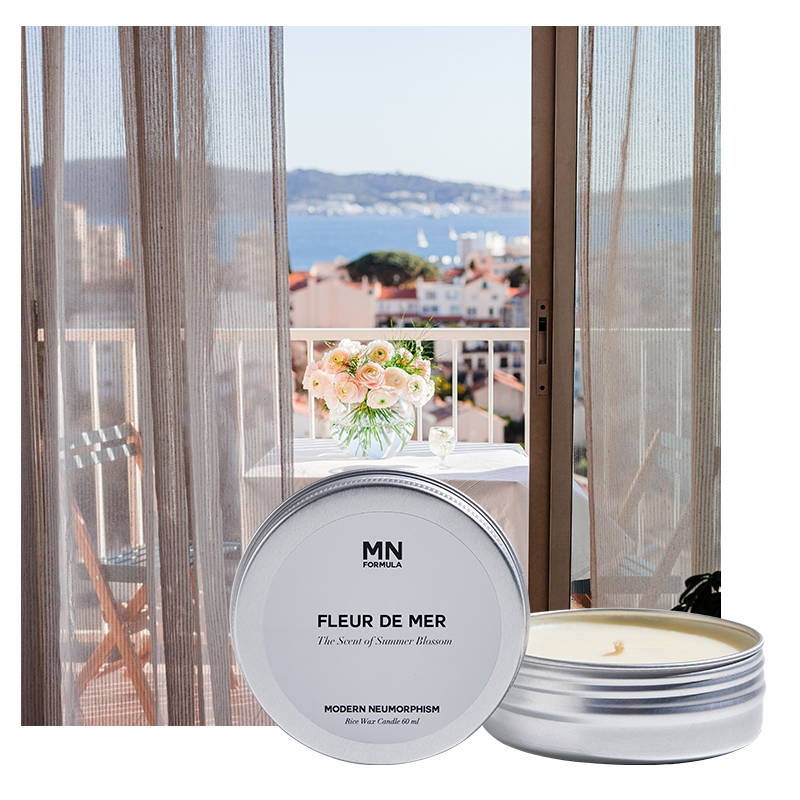 MN FORMULA Travel Candle กลิ่น Fleur de mer ซัมเมอร์ในฝัน