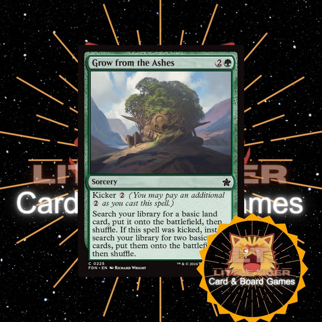 [MTG] [FDN] C#225 Grow from the Ashes
