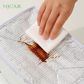 NJCAR1 BAG กระเป๋าเก็บอุณหภูมิ ใส่อาหารกลางวัน กล่องข้าว เก็บอาหาร กันน้ำPU ถุงใส่อาหาร มีหูหิ้ว