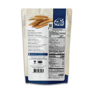 FruitMania ฟรุตมาเนีย ข้าวโอ๊ตบดอบ 400 กรัม Instant Oats
