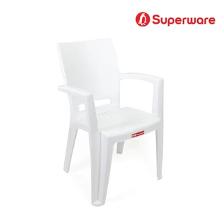 Srithai Superware เก้าอี้พลาสติก เก้าอี้สนาม เก้าอี้ท้าวแขน รุ่น CH-67 Denver มี 3 สี ขาว เขียวมะนาว และส้ม
