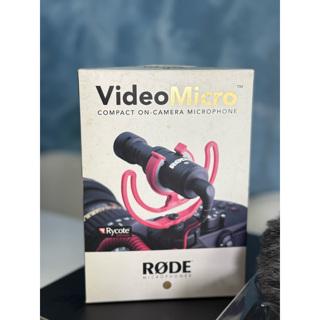 ไมค์ RODE VideoMicro ไมค์คอนเดนเซอร์ ไมค์ติดกล้อง ไมค์ติดโทรศัพท์