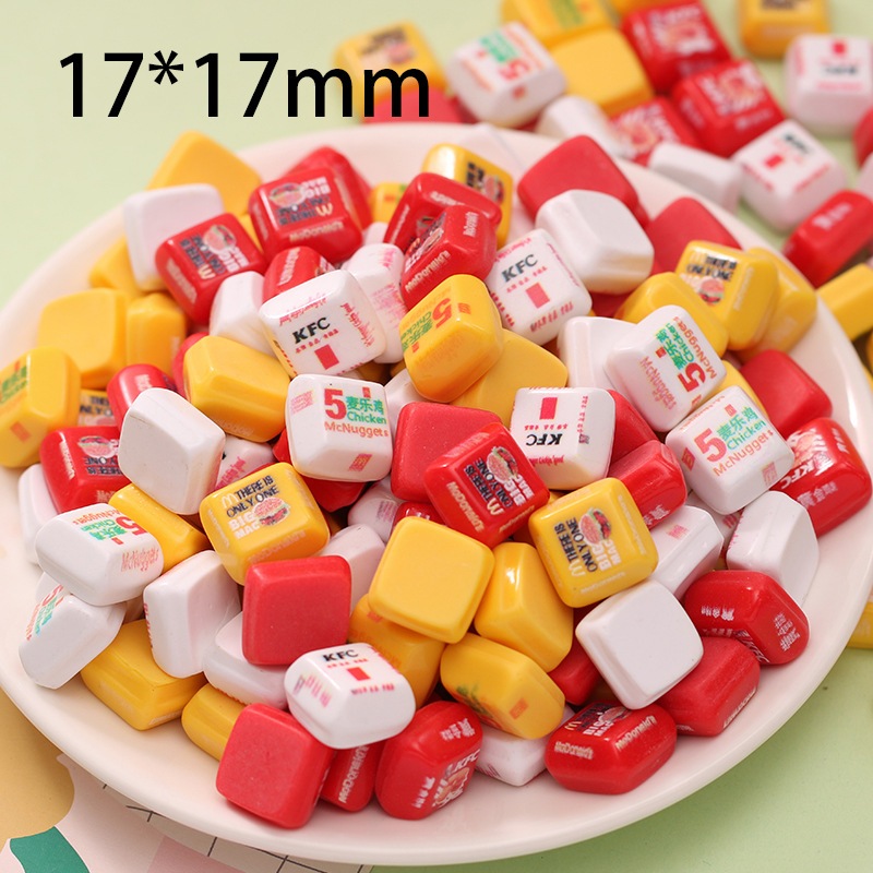 j370 กล่องเฟรนช์ฟรายส์mc kfc แพ็คละ 10 ชิ้น