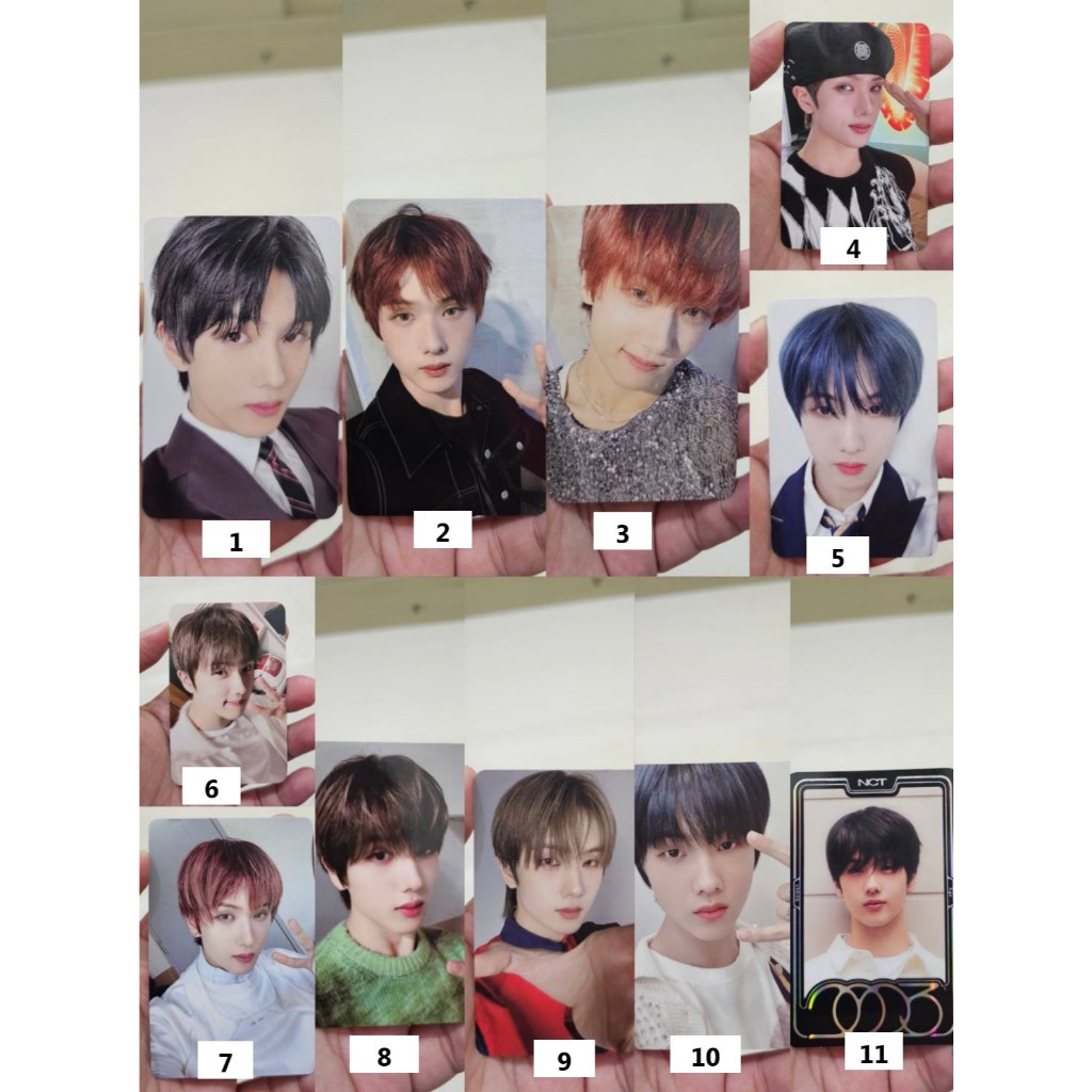 การ์ด NCT DREAM จีซอง JISUNG การ์ดสามารถขอดูรูปเพิ่มเติมได้