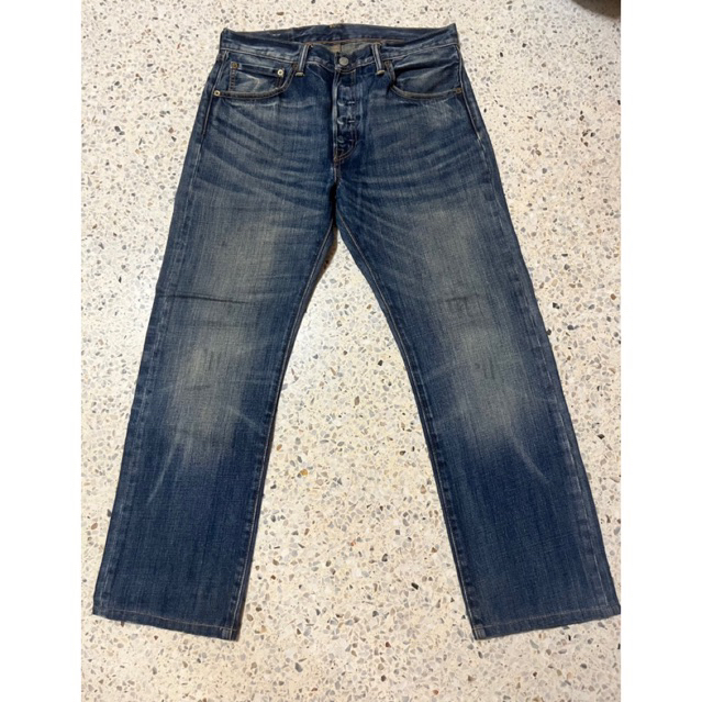 Levi’s 501 ยีนส์แท้ W32 L32 มือสอง สภาพดี กางเกงยีนส์ทรงกระบอก