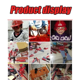 JoyToys พร้อมส่ง ของเล่นเด็ก ชุดเครื่องมือช่าง ของเล่น เสมือนจริง เสริมสร้าง IQ จิตนาการ พร้อมอุปกรณ์