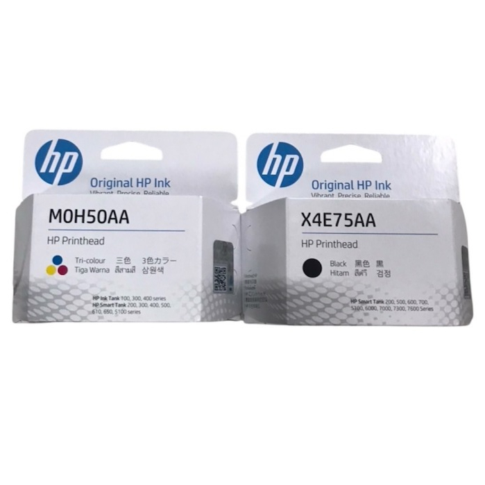 หัวพิมพ์HP X4E75AA BLACK / M0H50AA Colour  Tank 500/510/530/610,Tank Plus 550/570/650 ของแท้100%