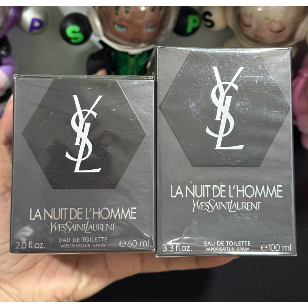 🌟กลิ่นแรร์ไอเทมYSL La Nuit De L'homme EDT 50,100,200ML.⭐️น้ำหอมแท้ กล่องซีล💯