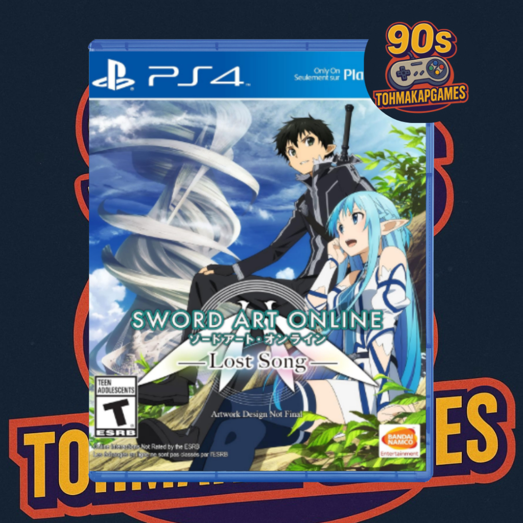 (มือ2) แผ่นเกม PS4 : Sword Art Online: Lost Song