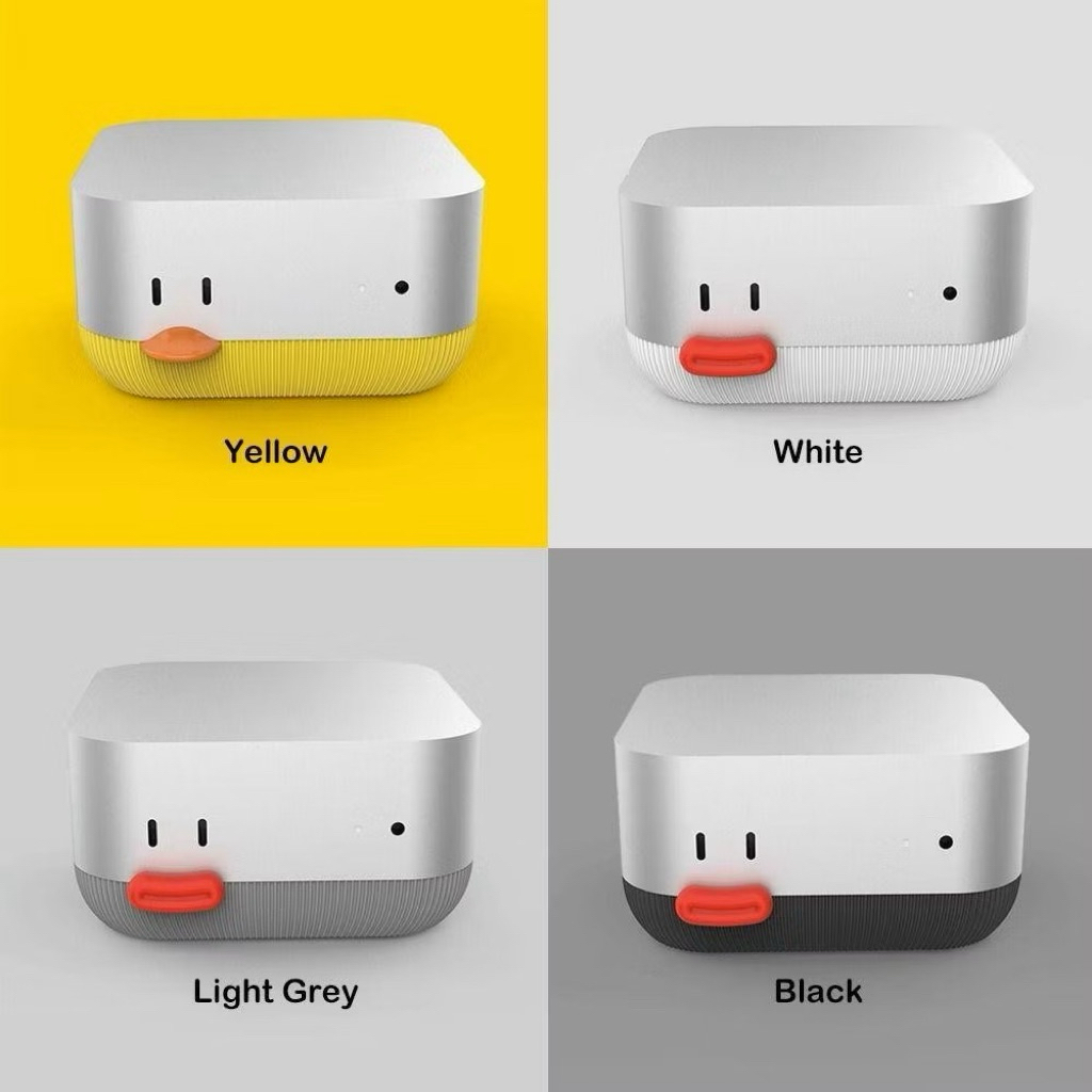 แท่นวางน้องเป็ด สำหรับ Mac Mini M4 2024 ปากเป็ดสามารถกดเปิดเครื่องได้