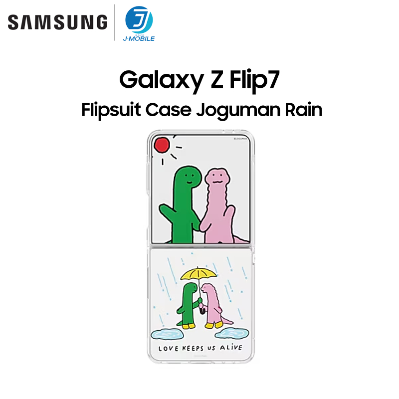 SAMSUNG Galaxy Z Flip7 Flipsuit Case Joguman Rain **ของแท้**