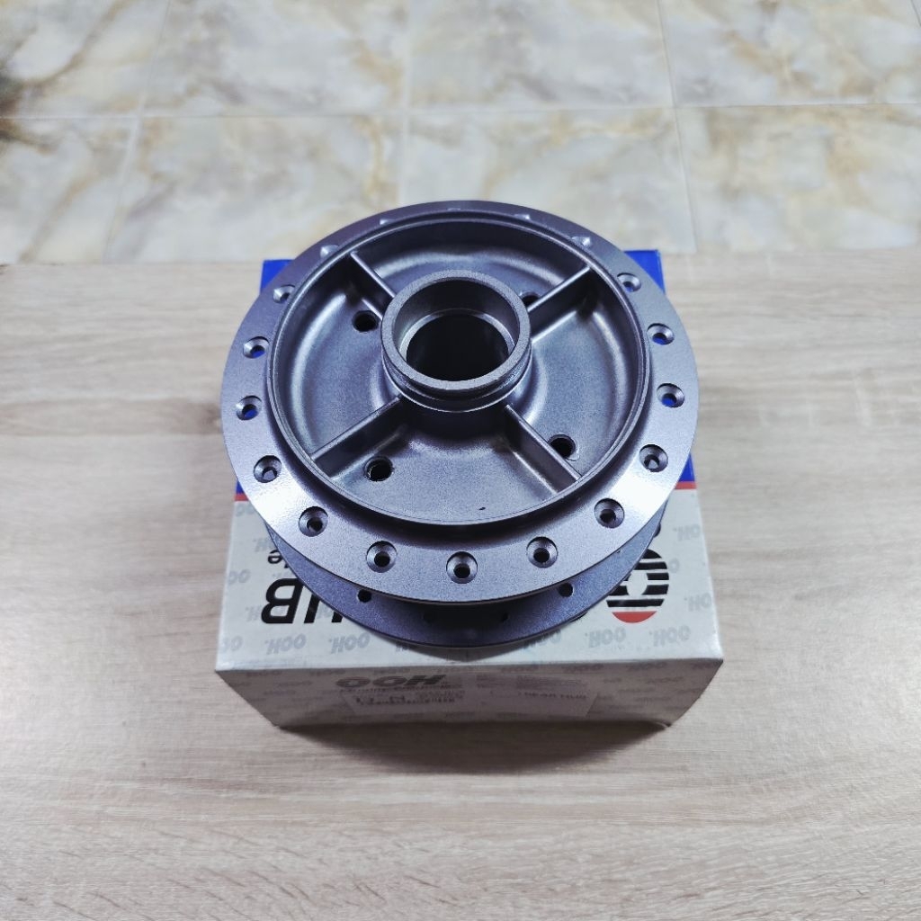 ดุมหลัง[ตรงรุ่น]HONDA/ดรีมท้ายมน/C100N/ดรีมNem/สีเทาบรอนซ์/แบรนOOH