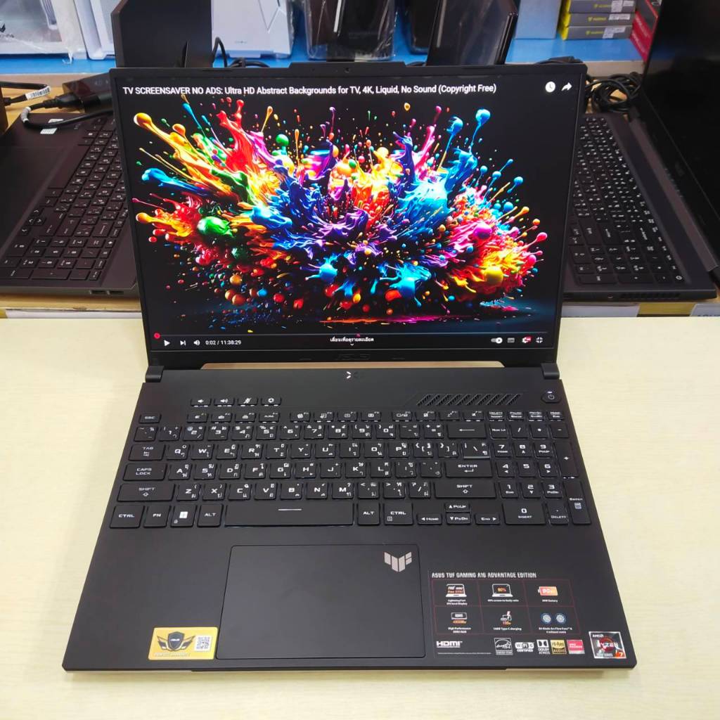 ASUS TUF GAMING A16 FA617NSR-N3016W สภาพเครื่อง 100% ไร้ริ้วรอย (เครื่อง 6 เดือน ประกันศูนย์ 20/02/2