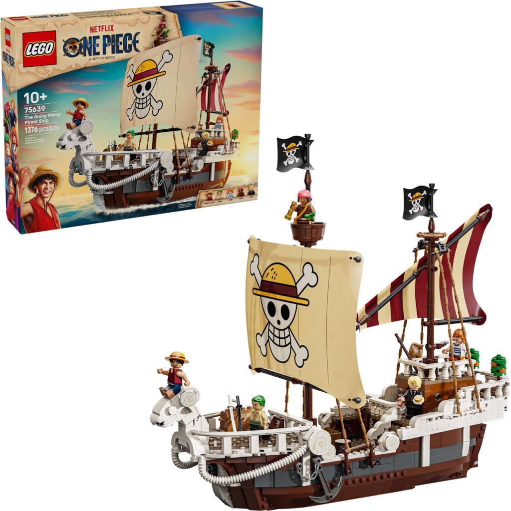 Lego One Piece 75639 The Going Merry Pirate Ship ของแท้ 100% มือหนึ่งกล่องสวยพร้อมส่ง