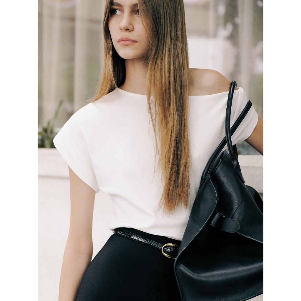 Aliotte  - Agnes Top เสื้อเปิดไหล่ข้างเดียว