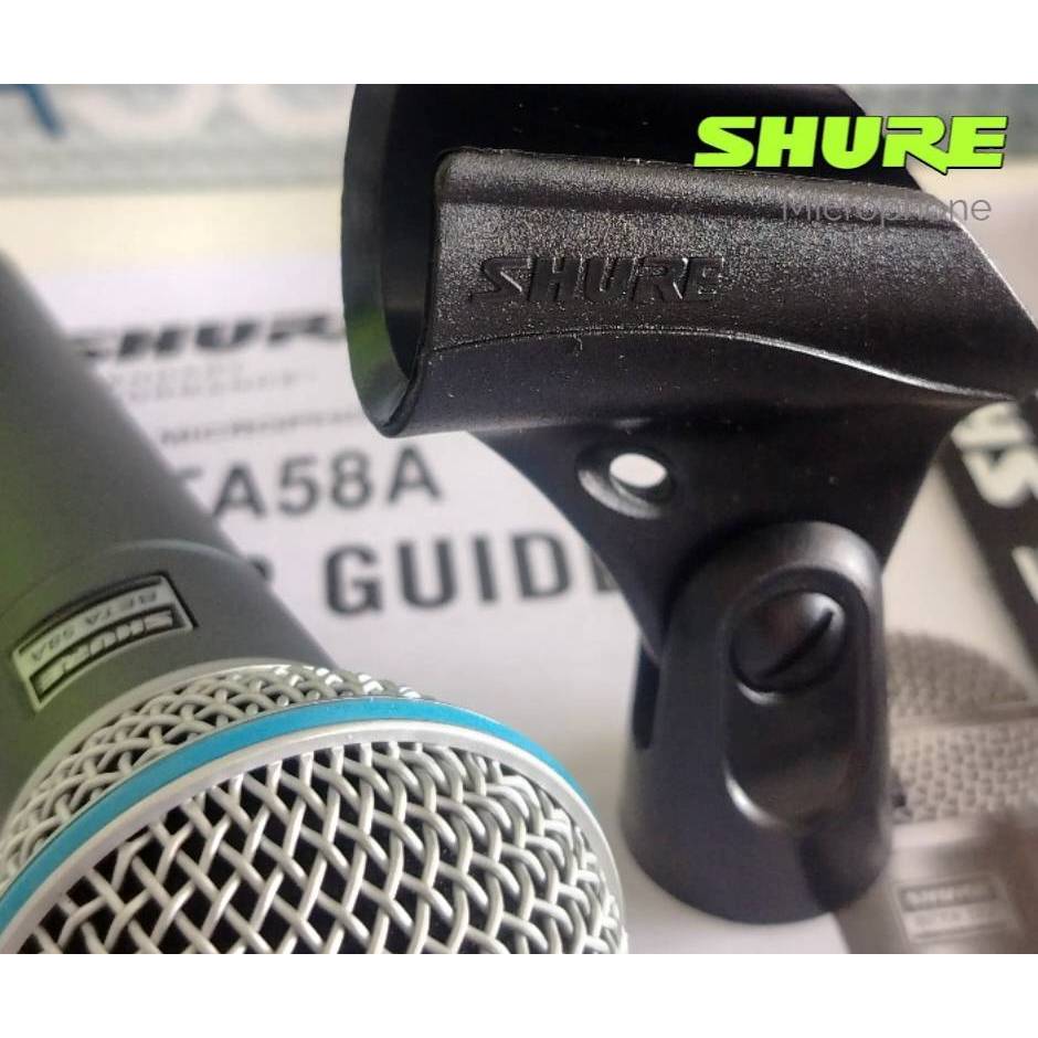 Shure BETA 58A ไมค์แท้ 100% Shure BETA 58A ไมค์ไดนามิค รูปแบบการรับเสียงแบบ Super Cardioid