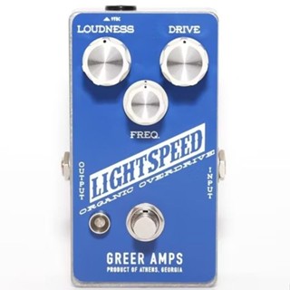 Greer Lightspeed Overdrive Pedal เอฟเฟคกีต้าร์ไฟฟ้า​ US Made