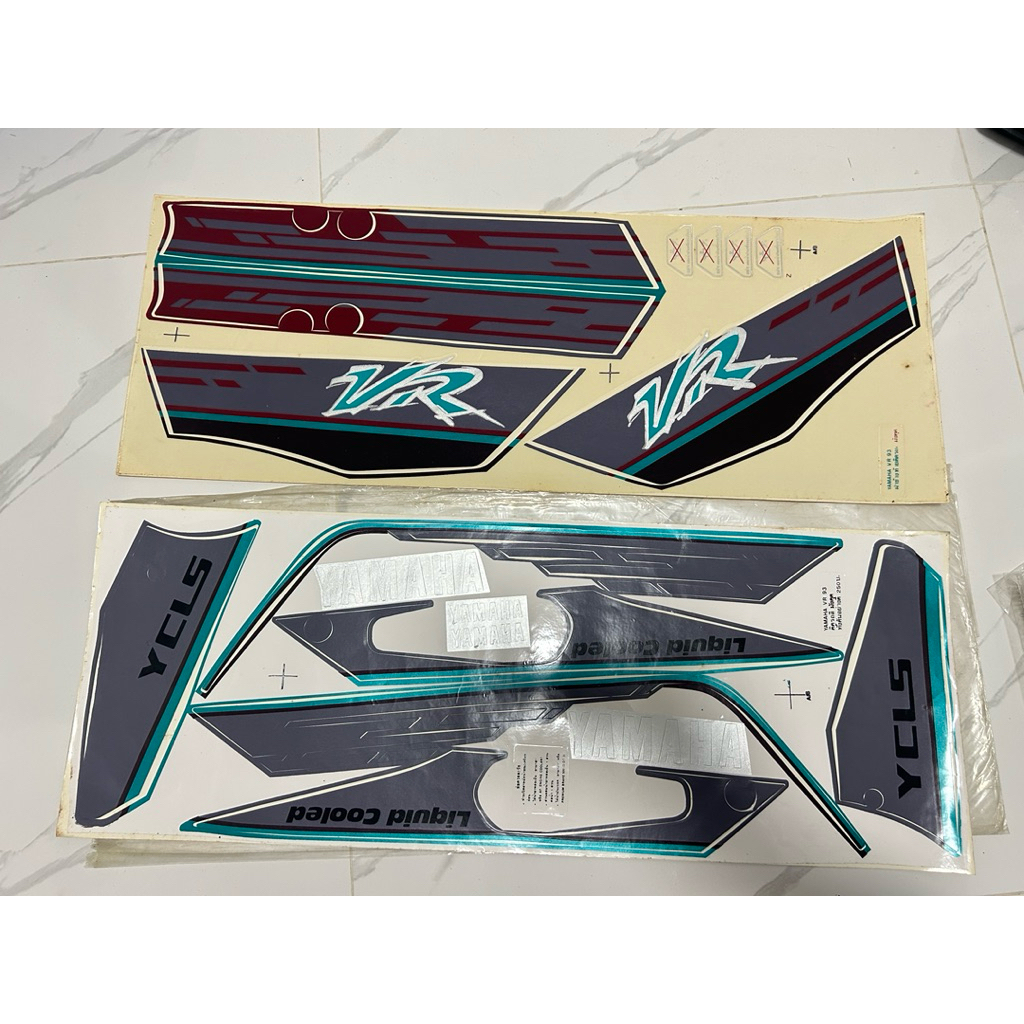 สติ๊กเกอร์ VR150 งานเก่า ติดรถสี มังคุด