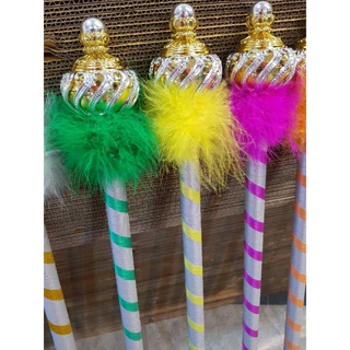 💥สินค้าทำตามออเดอร์ เท่านั้น งดยกเลิกทุกกรณี‼️💥⚡1 คำสั่งซื้อไม่เกิน 3 ไม้⚡❤ ไม้คฑาดรัมเมเยอร์อนุบาล สูง 95cm รวมหัว+-2cm