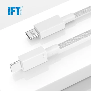 IFT CC100-CL27 สายชาร์จไอฟิกซ์ 100w และ 27w รูปแบบสาย C to C และ C to L ความยาวให้เลือก 1 ม.- 2 ม.