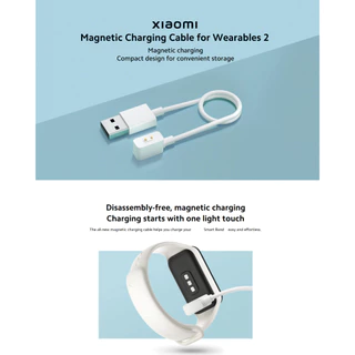 Xiaomi Magnetic Charging Cable For Wearables 2 | สายชาร์จแม่เหล็กสำหรับอุปกรณ์สวมใส่ | สายชาร์จ | สายชาร์จแม่เหล็ก